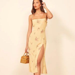 Reformation Averi Silk Dress